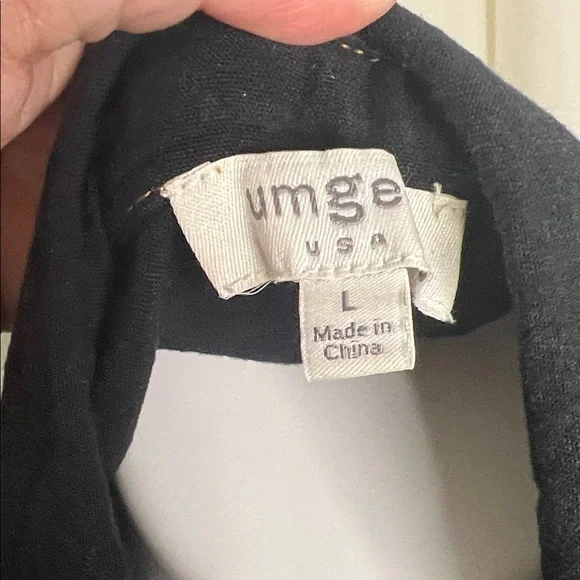 Umgee Black Long Sleeve Dress - Picture 2 of 6